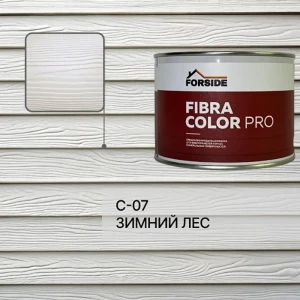 91864982 Краска фасадная для фиброцементного сайдинга Forside C-07 полуглянцевая цвет зимний лес 0.5л STLM-1333768