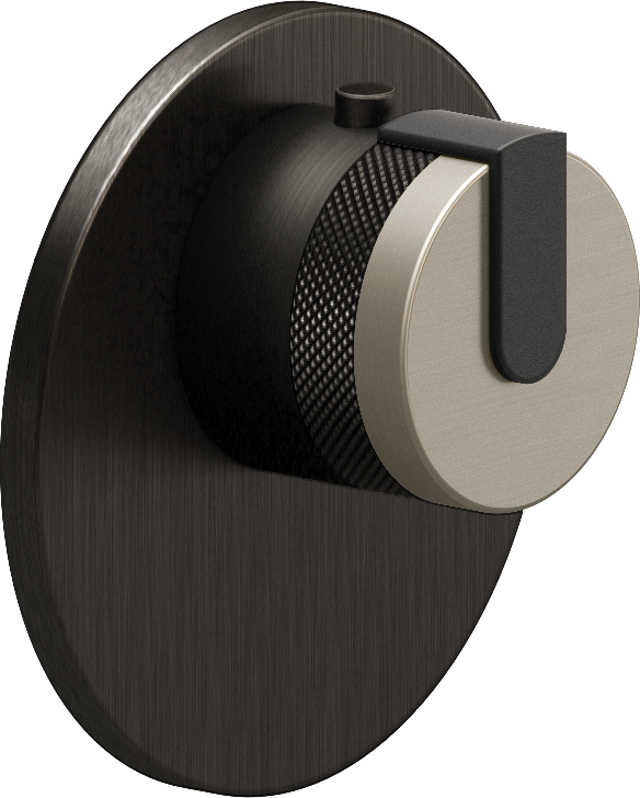 E-8027-R1SN-L1BK-BOX-T Термостатический переключатель 3/4-Внешняя часть GRAFF MOD+