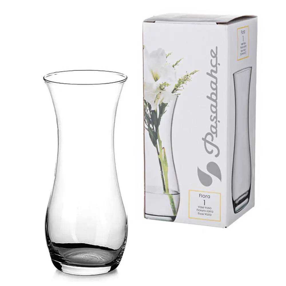 Ваза Flora стекло цвет прозрачный 25.5 см Pasabahce STLM-2018137 - Вид №3