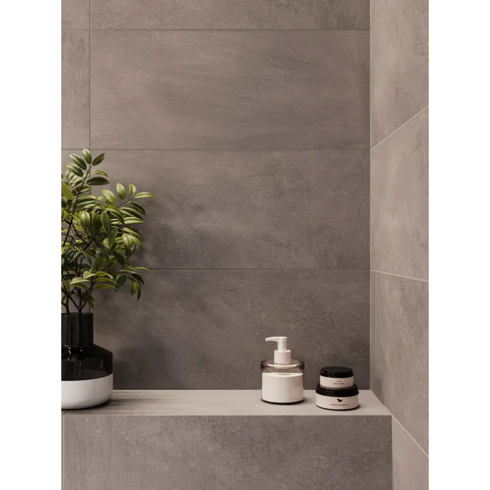 Настенная плитка Gracia Ceramica Mist 02 25x60 см 1.2 м² матовая цвет серый STLM-2042682 - Вид №5