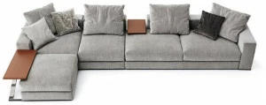 Saba Italia Секционный диван со съемным чехлом из ткани