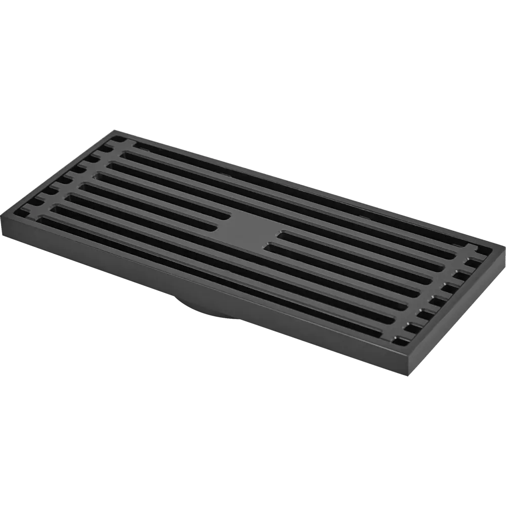 Трап для душа Orange OT01-009b сухой затвор 80х200 мм черный STLM-2136296