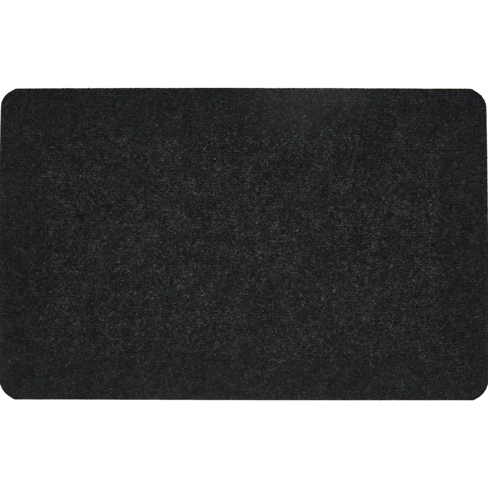 Коврик придверный полипропилен Star Uni 40x60 см цвет черный 86483366 STLM-2069577 Santreyd 