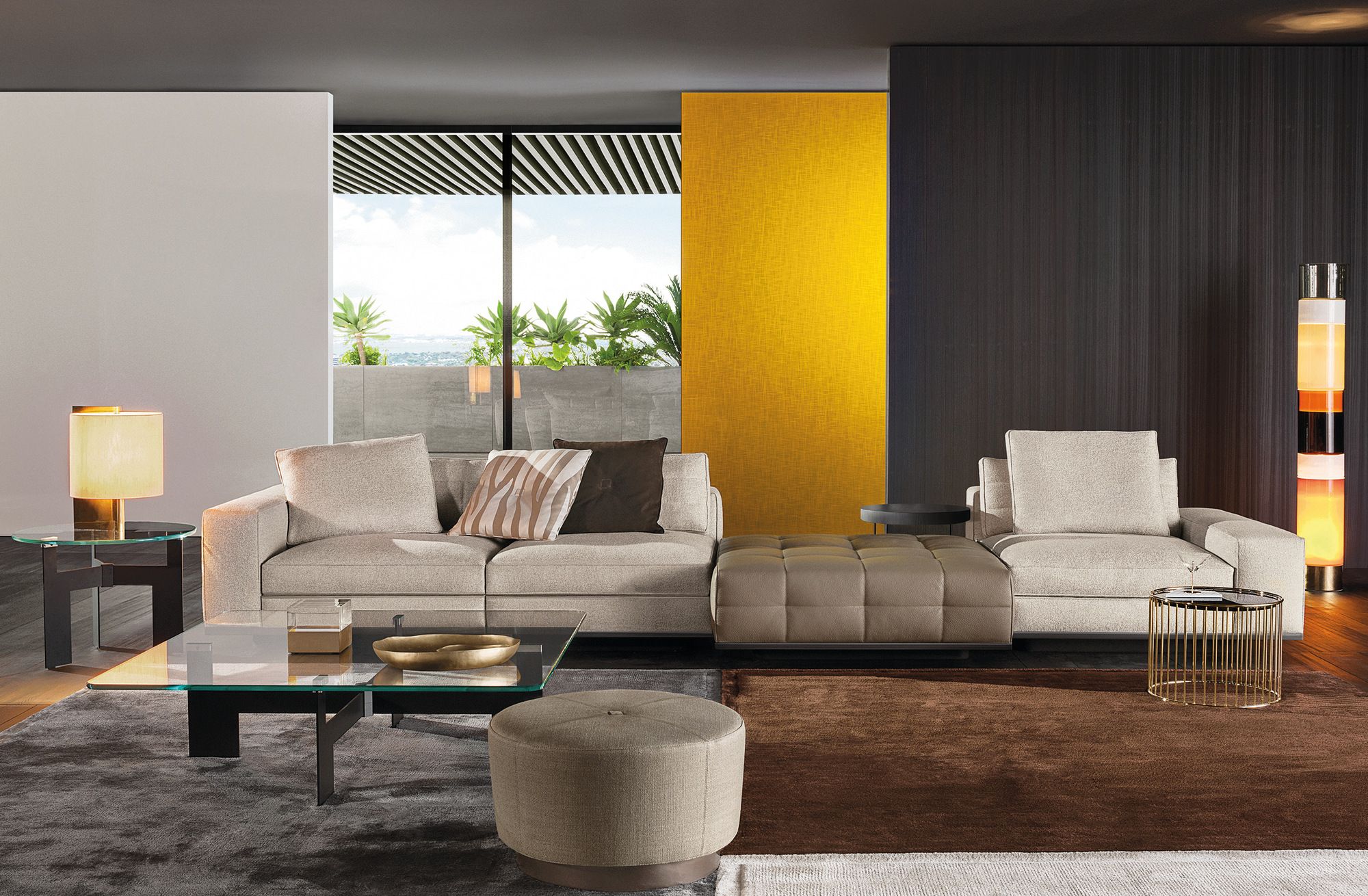 Модульный тканевый диван Minotti ARCH-00049247 - Вид №10