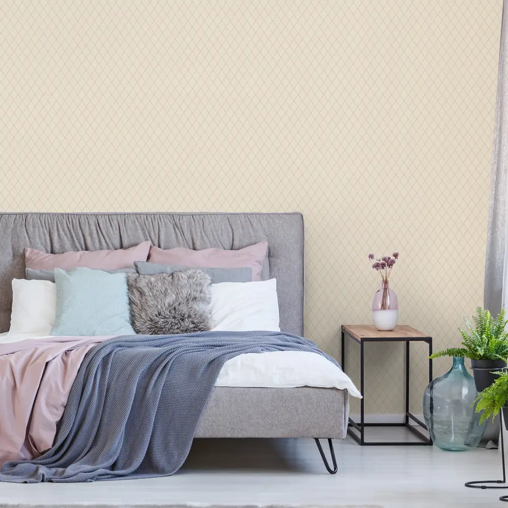 Обои флизелиновые Inspire Vivaldi бежевые 1.06 м Paper 2 STLM-2021778 - Вид №2