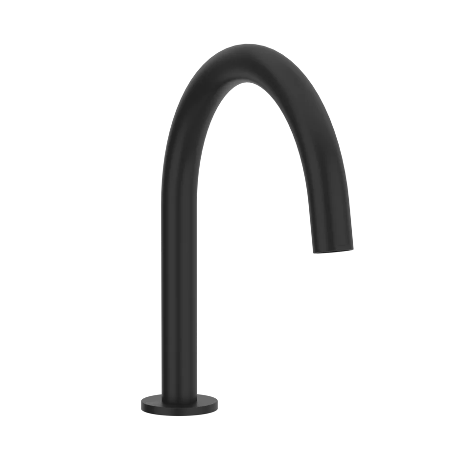 Носик для умывальника 18623 299 Gessi Via tortona МАТОВО-ЧЕРНЫЙ 18623299