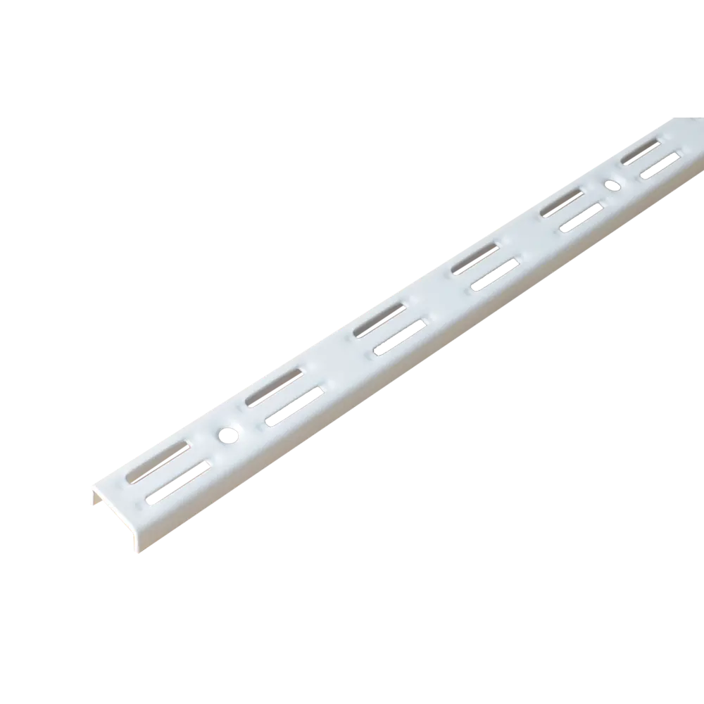 Направляющая двухрядная Spaceo 50 см цвет белый STLM-2033669