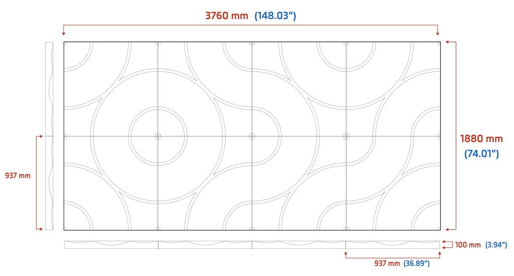 Деревянная настенная художественная композиция MOKO GAMMA ARCH-00095291 - Вид №7
