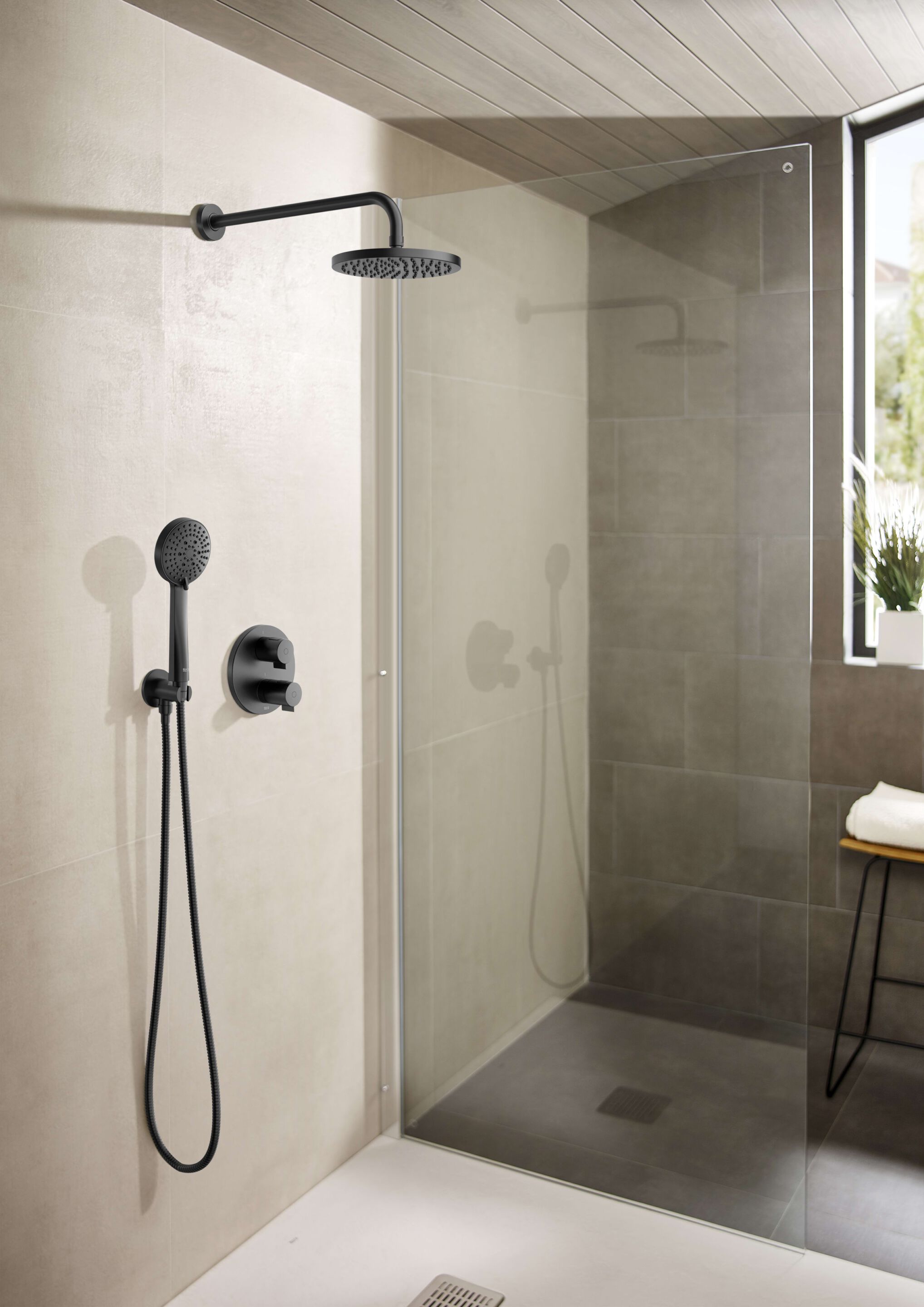 Термостатический встраиваемый смеситель для душа Roca T-500 ARCH-00124955 - Вид №1