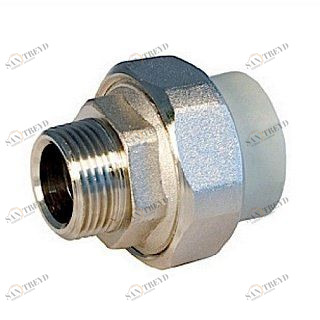 Муфта FV-PLAST с переходом на металл разьемная с НР 40х1"1/4 237040