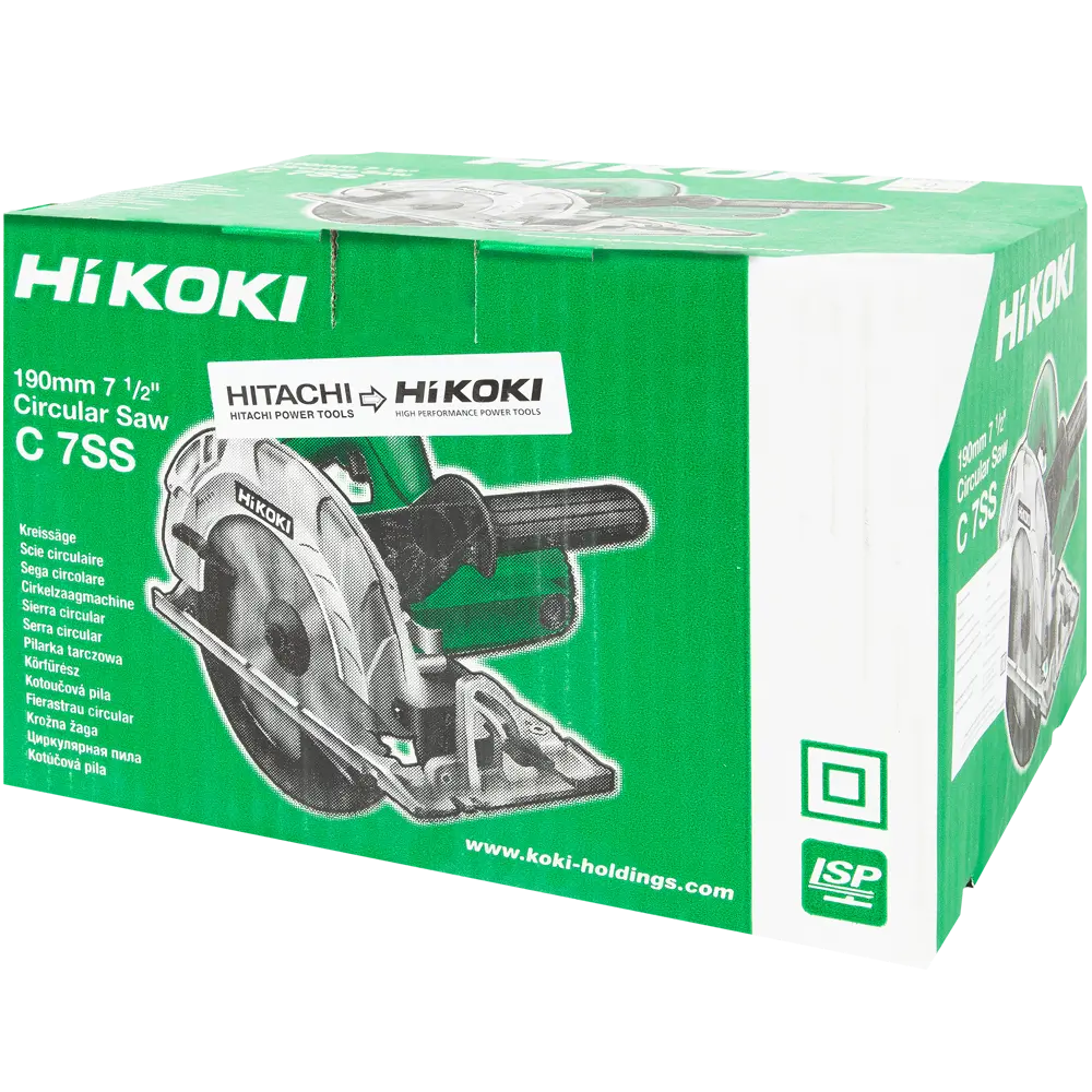 Циркулярная пила Hikoki С7SS, 1050 Вт, 190 мм STLM-2108819 - Вид №5