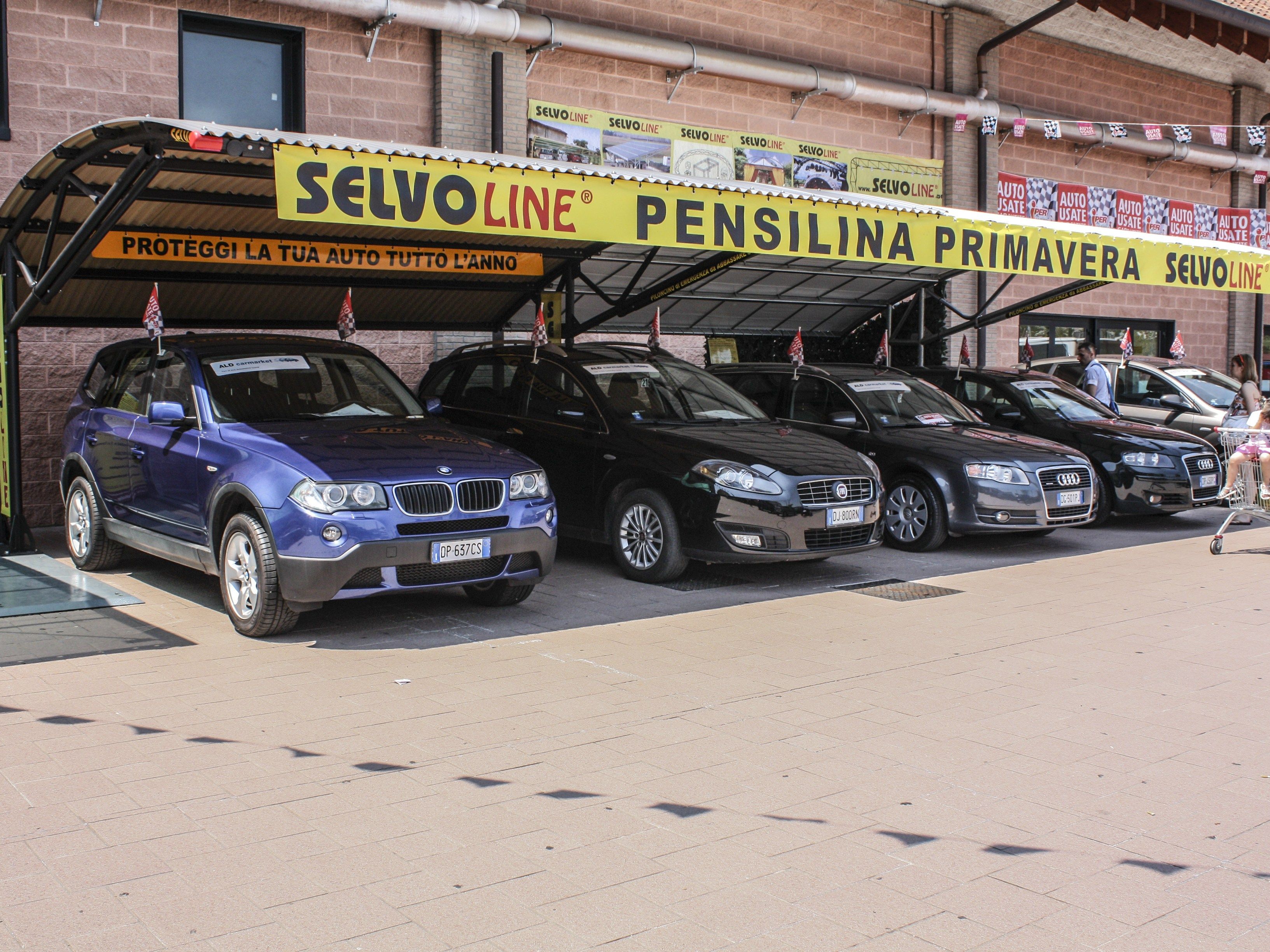 Стальной навес для парковочных мест SELVOLINA PRIMAVERA ARCH-00101195