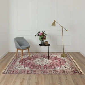 Ковер вискоза Isphahan 84486 80x150 см цвет красный