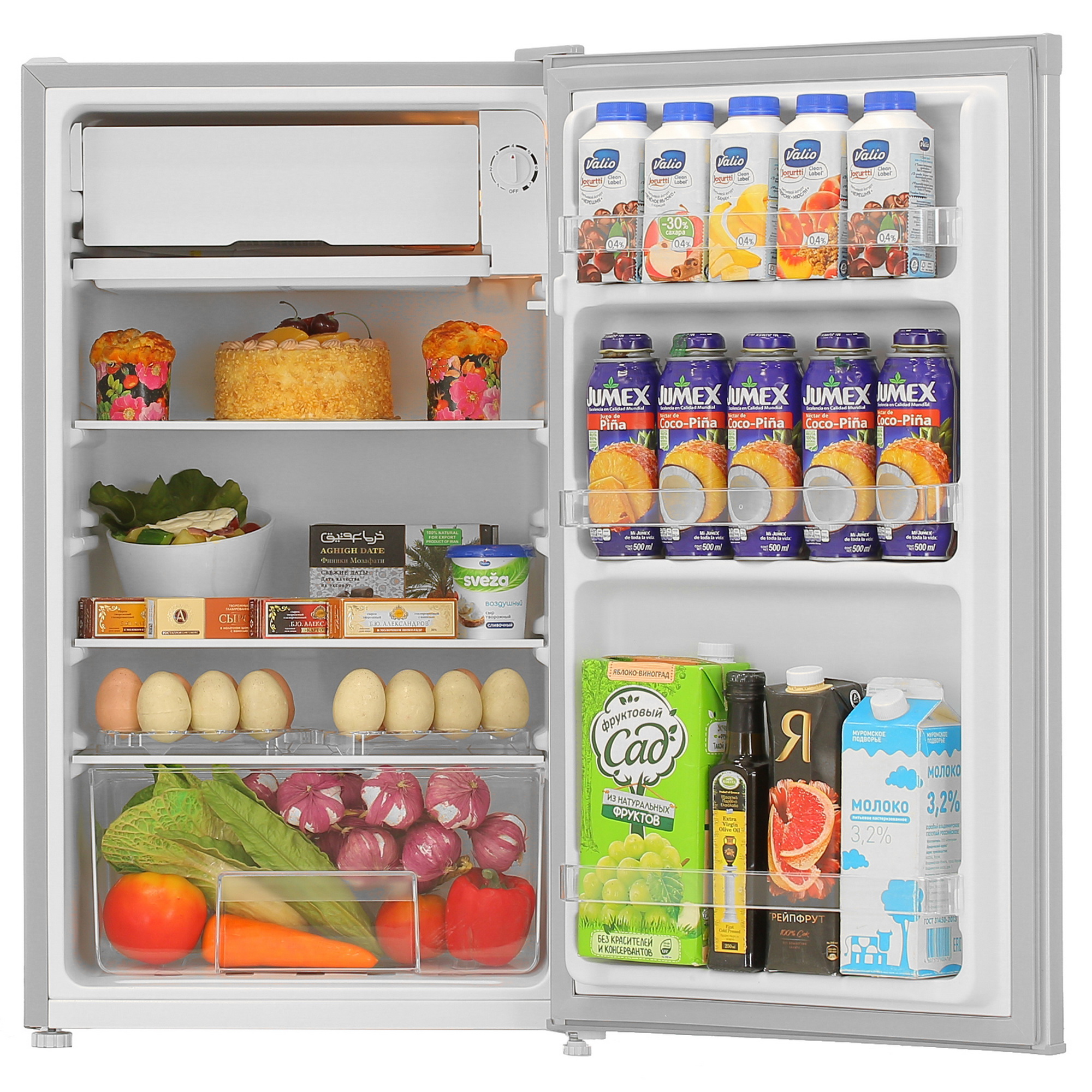 5095271 Холодильник компактный   Aceline S201AMG серебристый STDN-0095748 - Вид №5