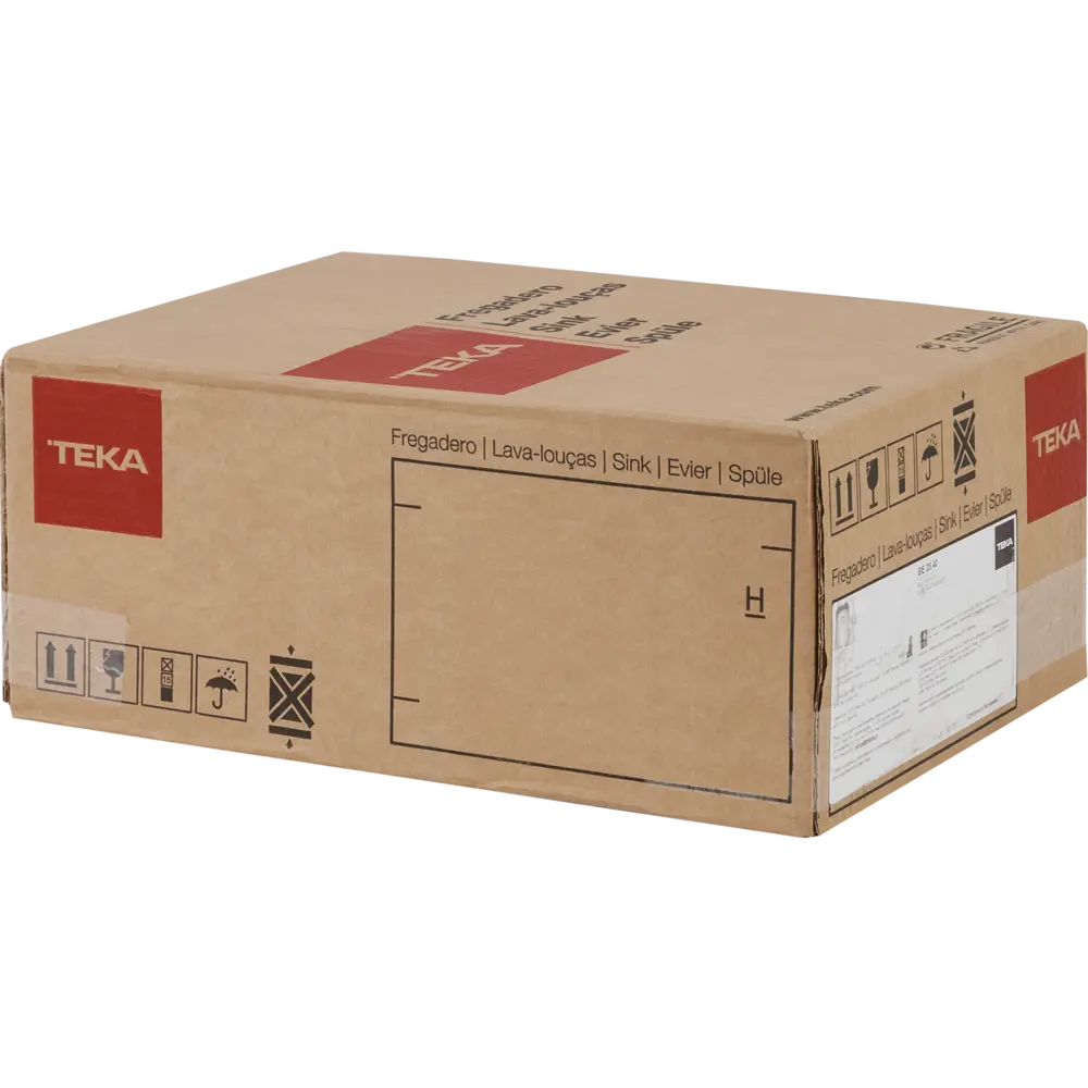 Мойка ТЕКА BE 30x43x18 см, нержавеющая сталь, цвет серебристый Teka STLM-2171457 - Вид №5