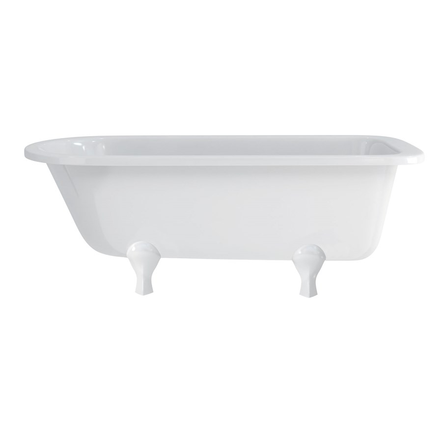 Burlington Односторонняя ванна Blenheim с роскошными ножками с ножками Luxury Classic из хрома E2 L3C  - Вид №7