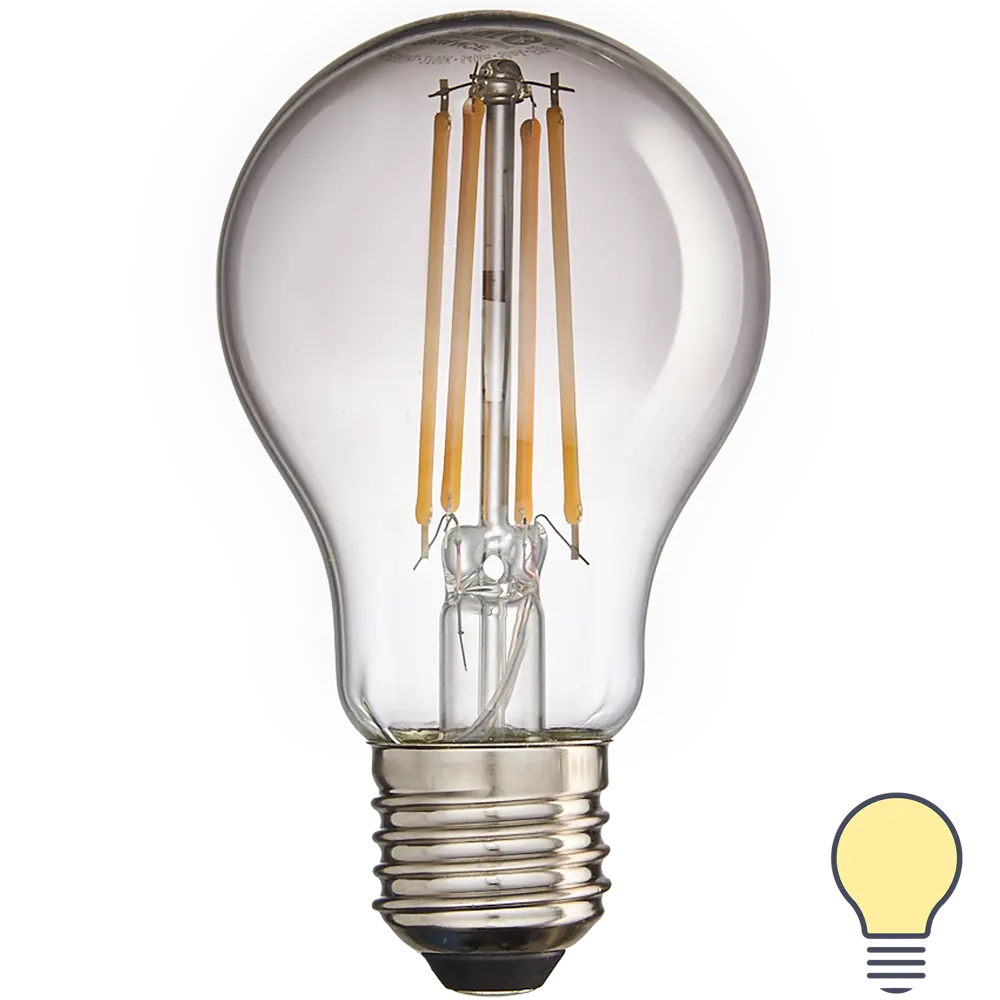 Лампа умная светодиодная Osram Smart Plus E27 220-240 В 6 Вт груша тонированная 540 лм, теплый белый свет 89143917 STLM-2078033 LEDVANCE 