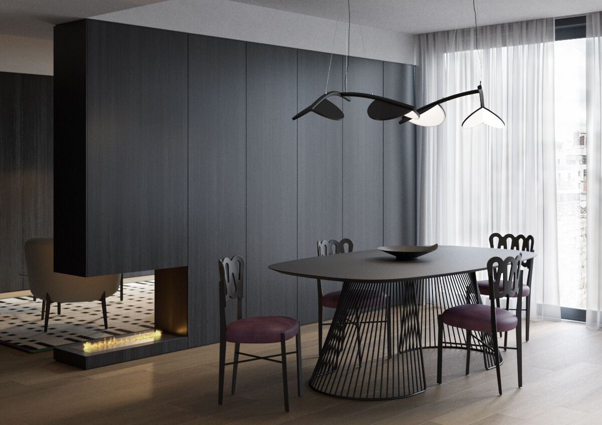 Стул с кожаным сиденьем и каркасом из бука BBB PONTI 969 ARCH-00095257 - Вид №5