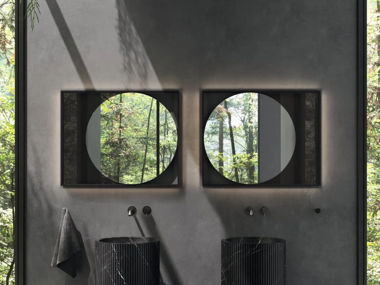 Круглое настенное зеркало с рамкой Rexa REFLEX ARCH-00148519 - Вид №4