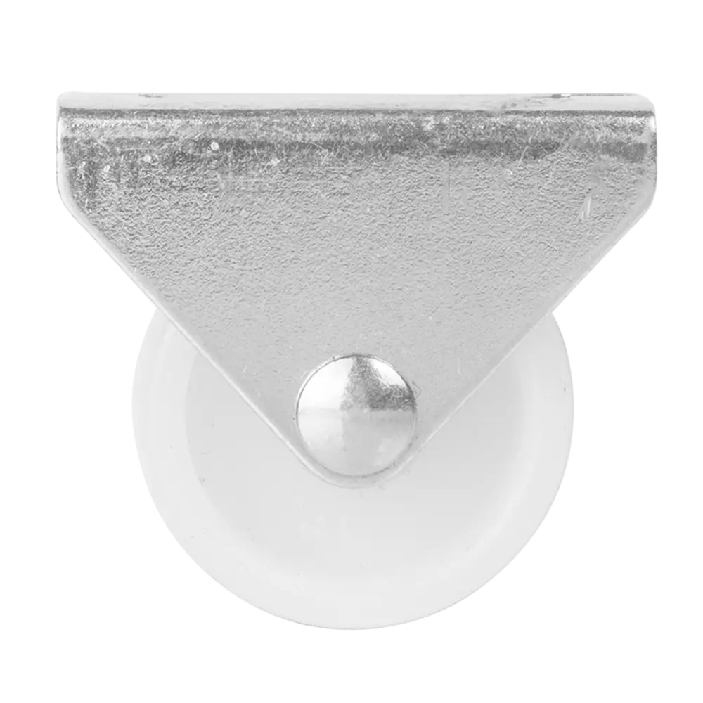 Колесо мебельное неповоротное без тормоза 30 мм до 20 кг цвет белый Santreyd STLM-2097823 - Вид №1