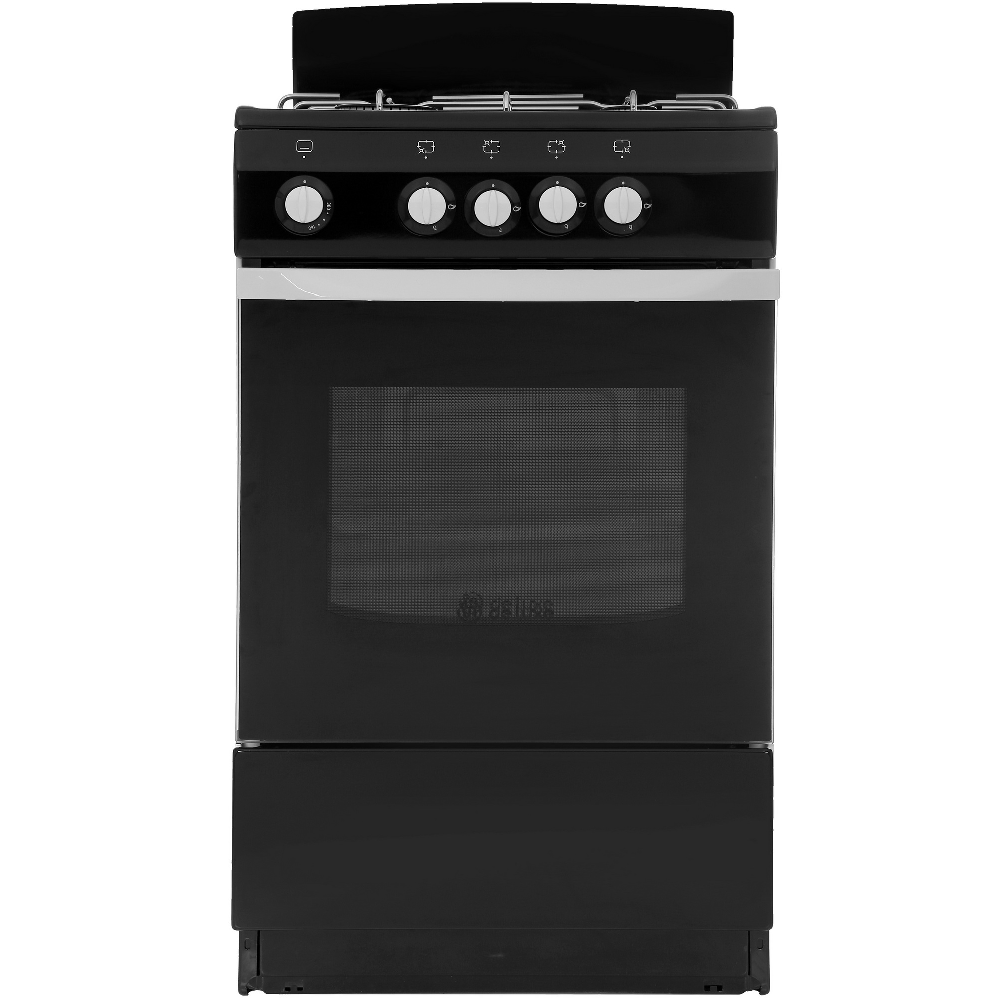 1186050 Газовая плита De Luxe 5040.38Г (Щ) черный STDN-0041059