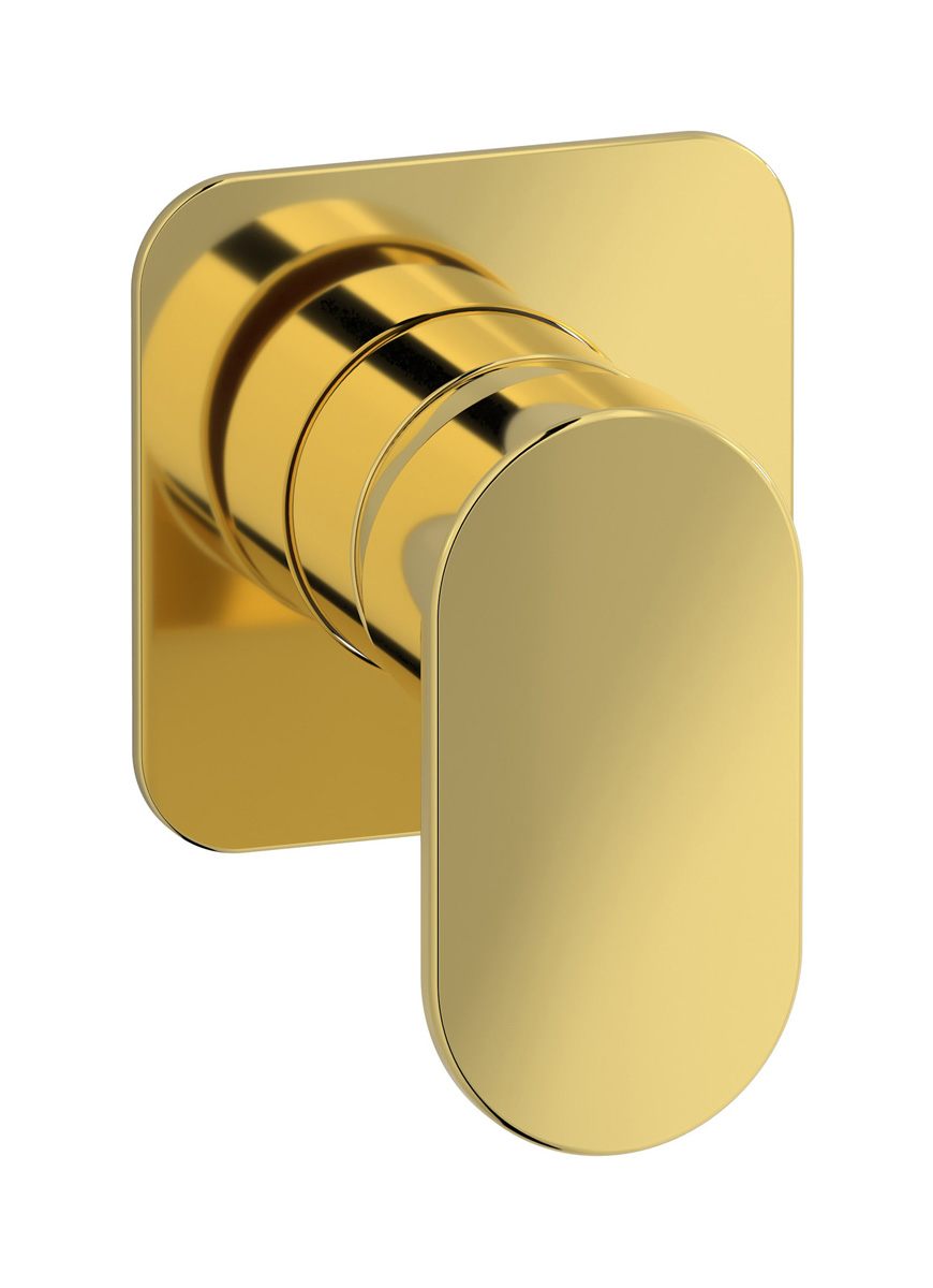 Внешние части встроенного смесителя на 1 потребителя WE ARE IB k2300oo Gold K2