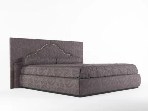 ETRO Home Interiors Кровать king size из ткани с мягким изголовьем