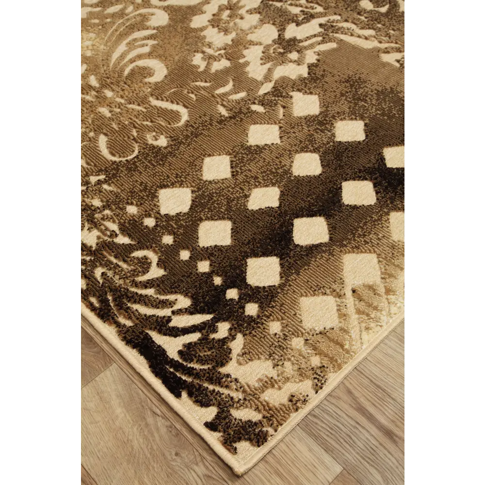 Ковер вискоза Genova 230/626260 135x195 см цвет жёлтый RAGOLLE STLM-2029973 - Вид №1