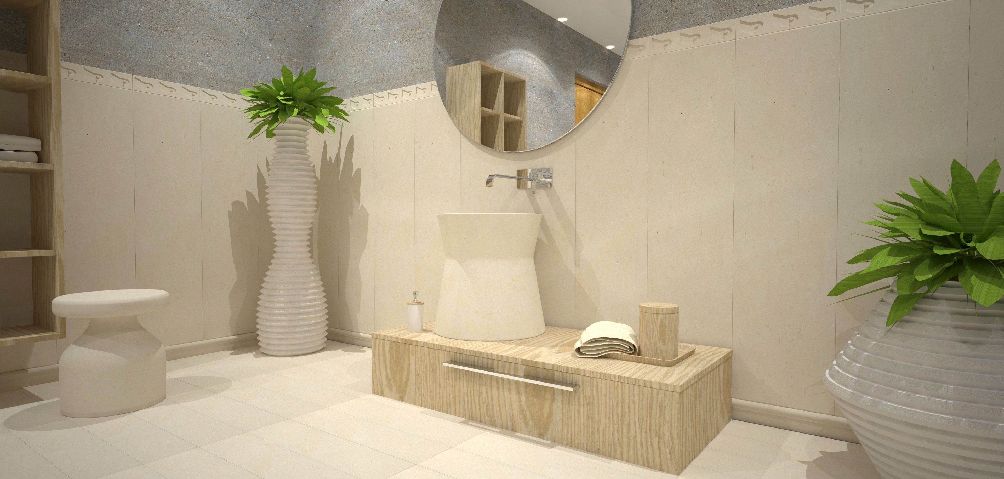 Подвесной умывальник из камня Лечче PIMAR L3 ARCH-00084584 - Вид №1