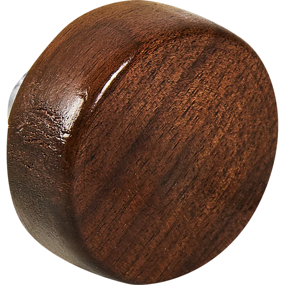 Мебельная ручка-кнопка Rein Wood коричневый PALLADIUM STLM-2014292