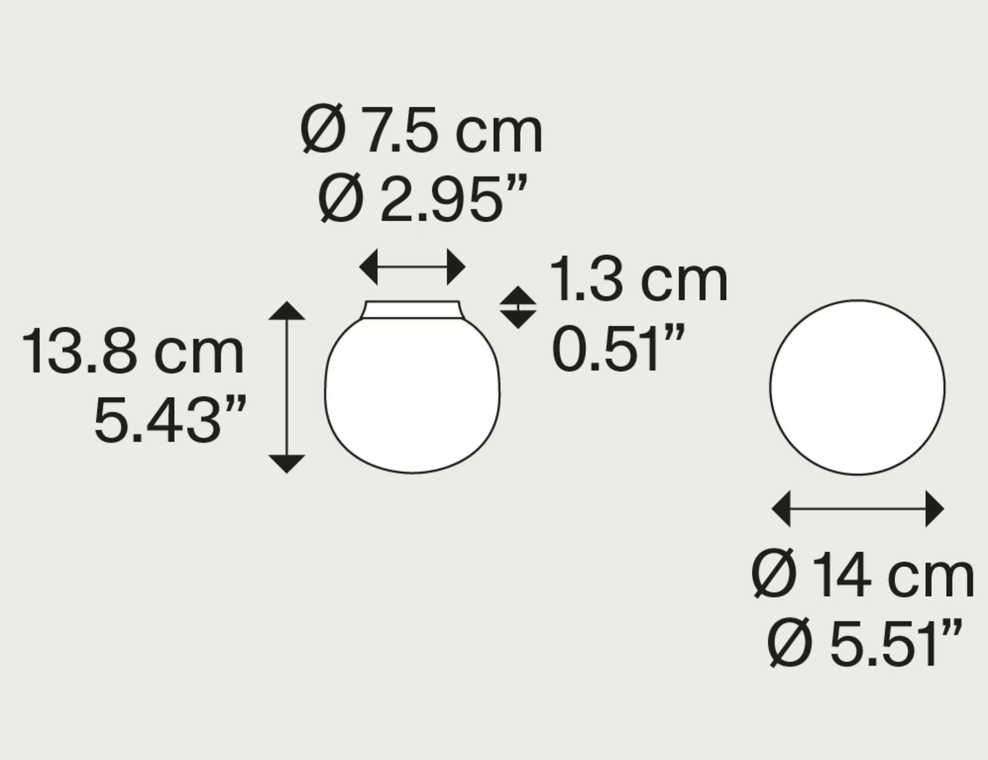 Настенный светильник / потолочный светильник из дутого стекла Lodes Volum ARCH-00101874 - Вид №13