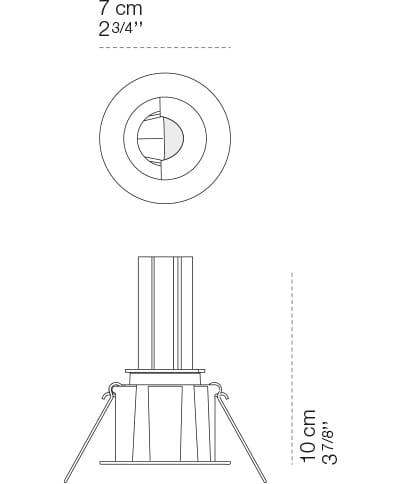 Wall washer a LED da incasso Cini&Nils Meno ARCH-00075278 - Вид №1