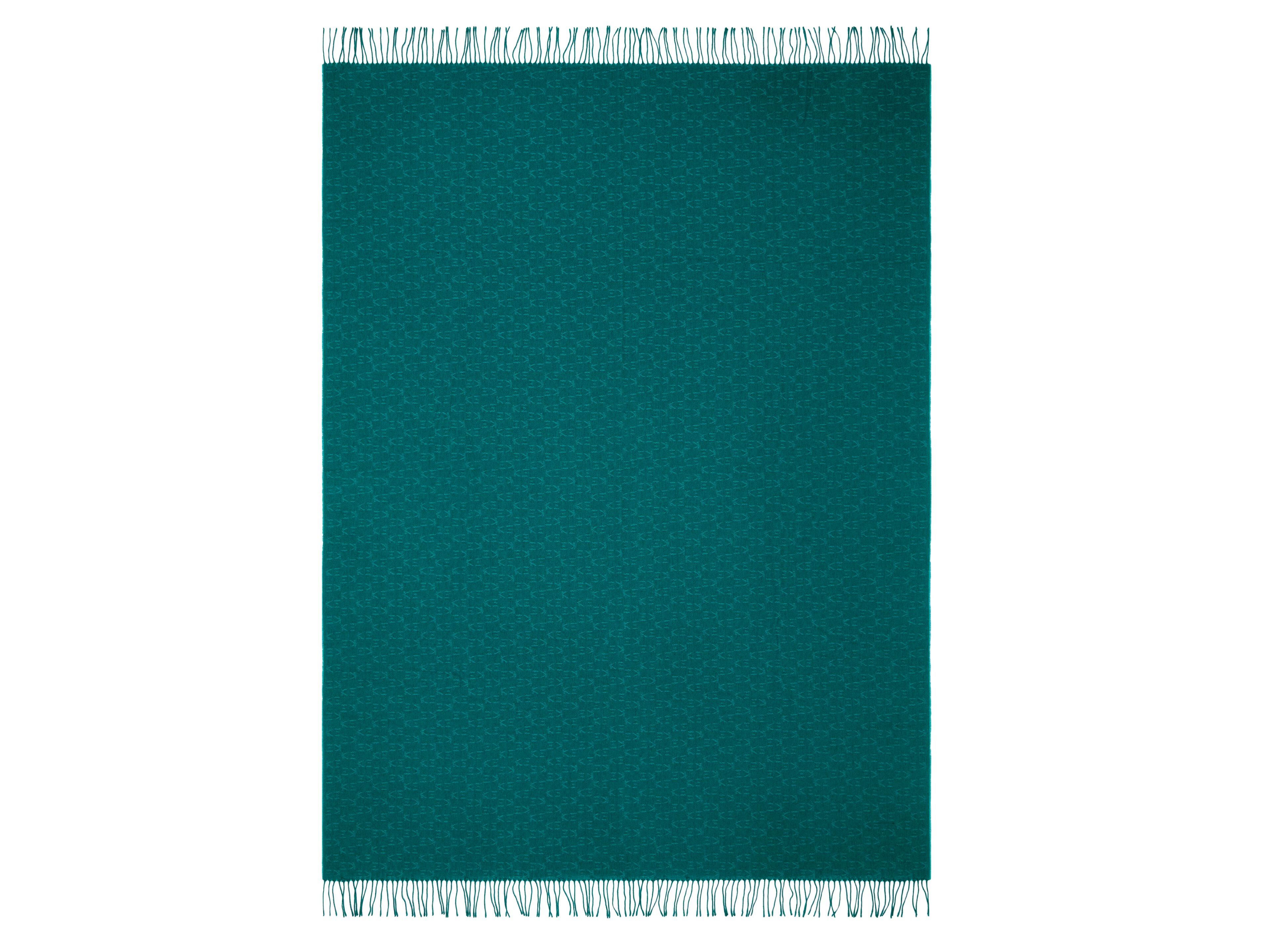 Сплошной цвет жаккардовый плед K-3 Shogun Blue ARCH-00025702