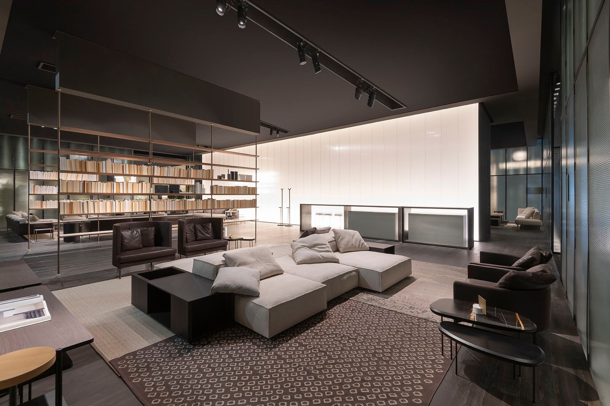 Журнальный столик из МДФ с отсеком для хранения Living Divani Extrasoft ARCH-00123913 - Вид №5