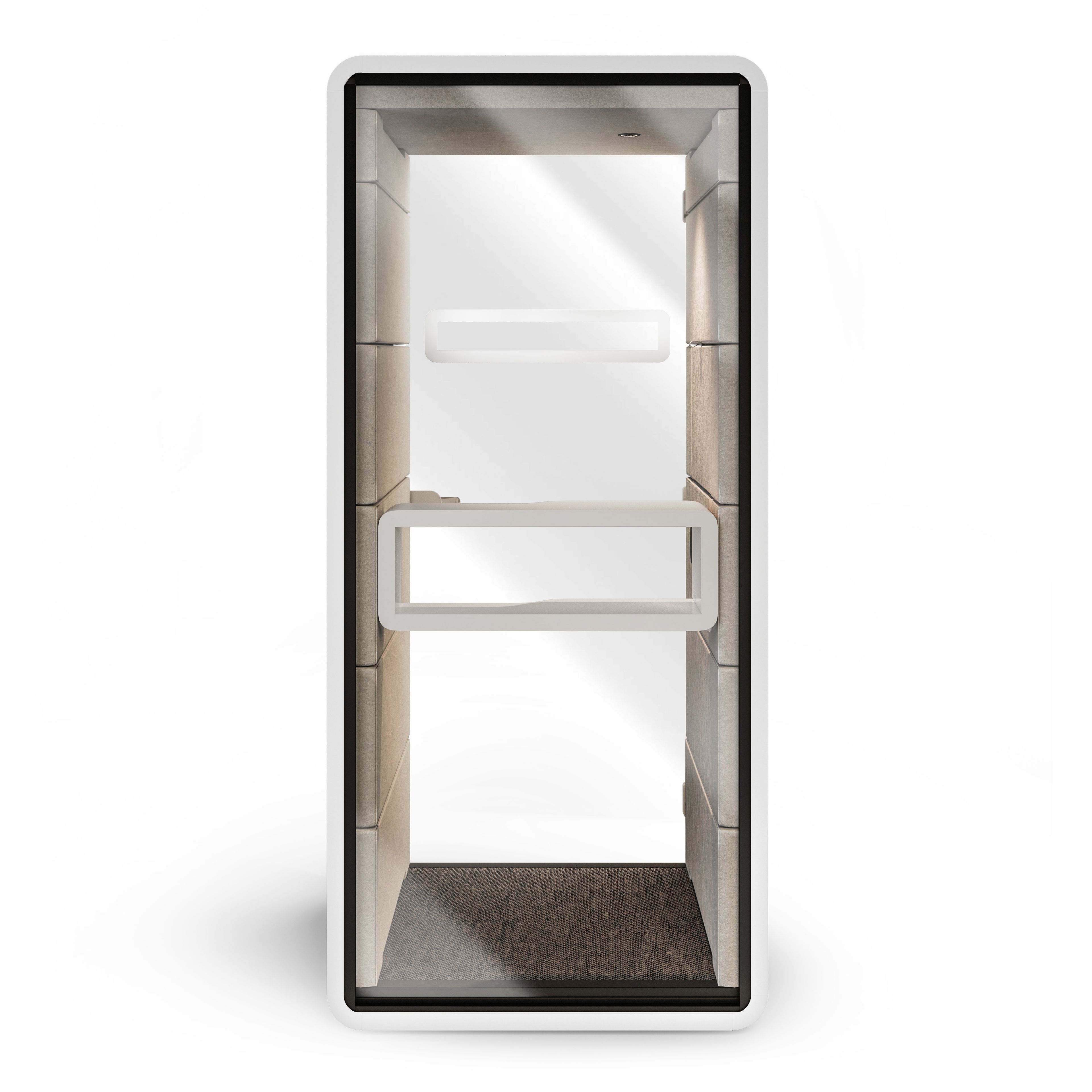 Одноместная акустическая офисная кабина со встроенным освещением Mikomax Smart Office Hushoffice ARCH-00139656 - Вид №17