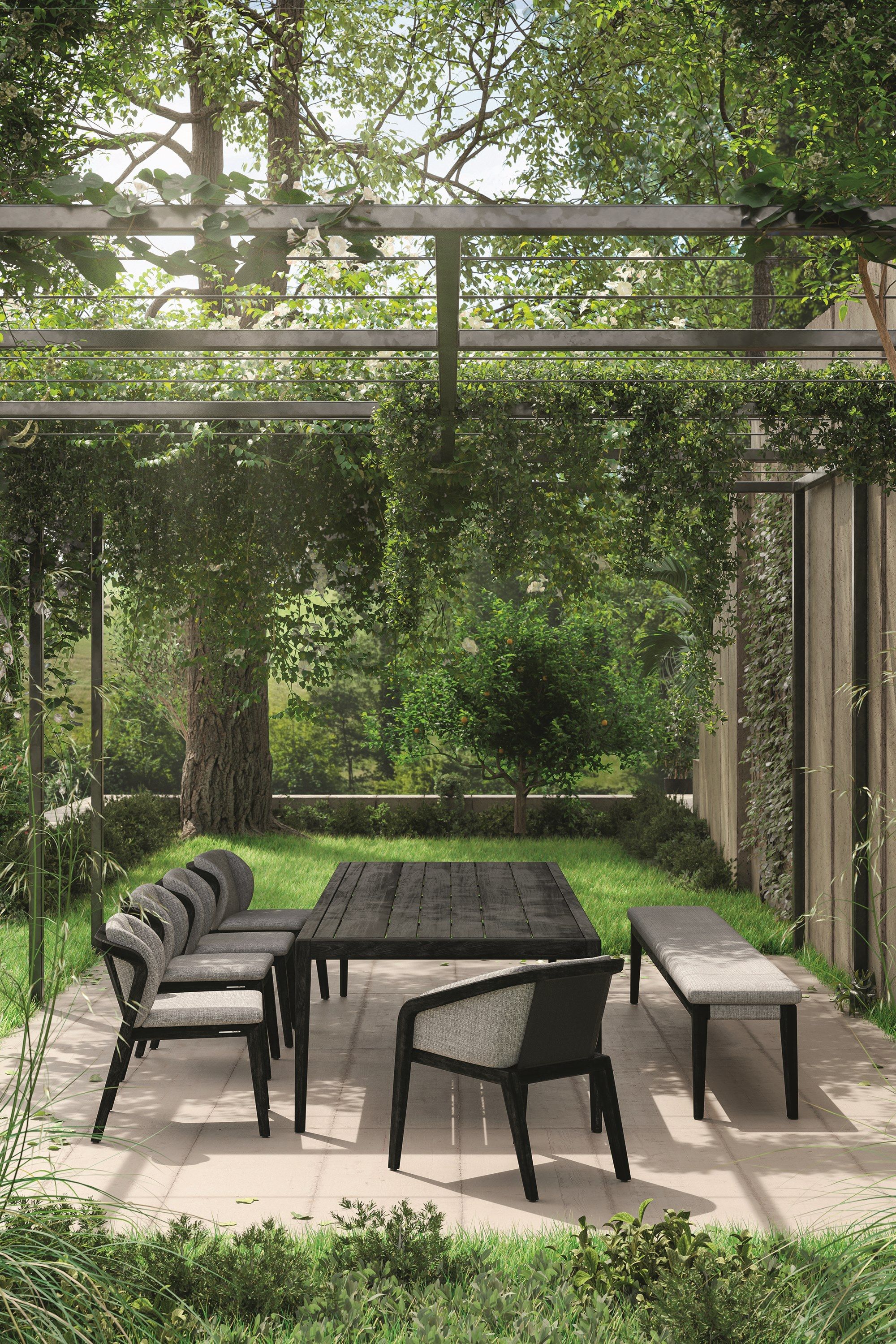 Тканевый садовый стул MANUTTI Sunrise ARCH-00005182