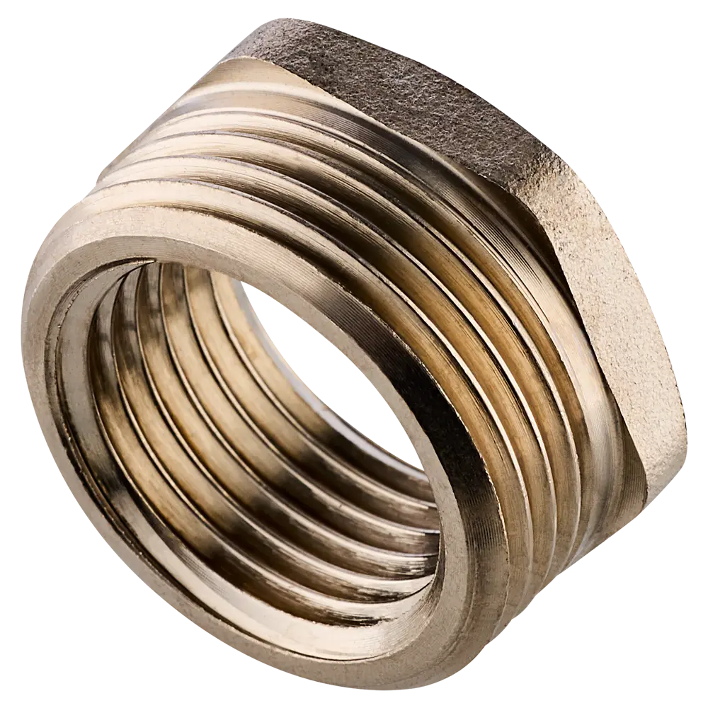 Футорка MONLID 3/4"x1/2" ВР-НР мм никелированная латунь STLM-2112344 - Вид №1