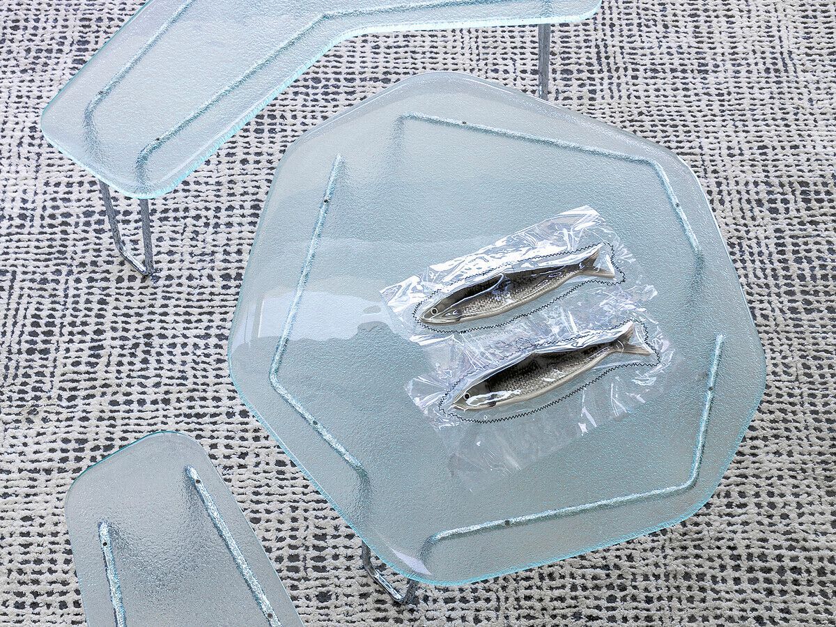 Стеклянный журнальный столик AMPM OASIS ARCH-00067086 - Вид №6