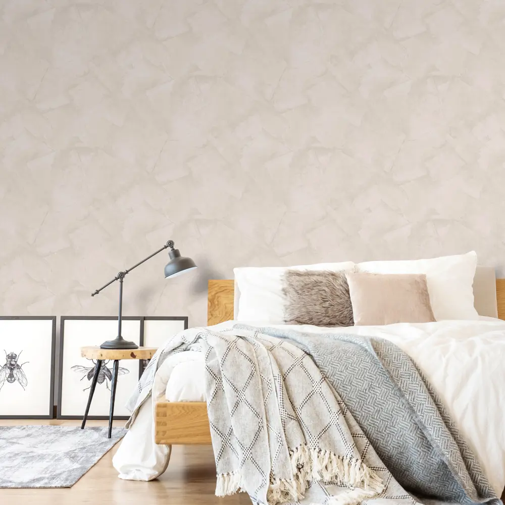 Обои флизелиновые Inspire Santiago светло-бежевые 1.06 м Paper 5 STLM-2056085 - Вид №2