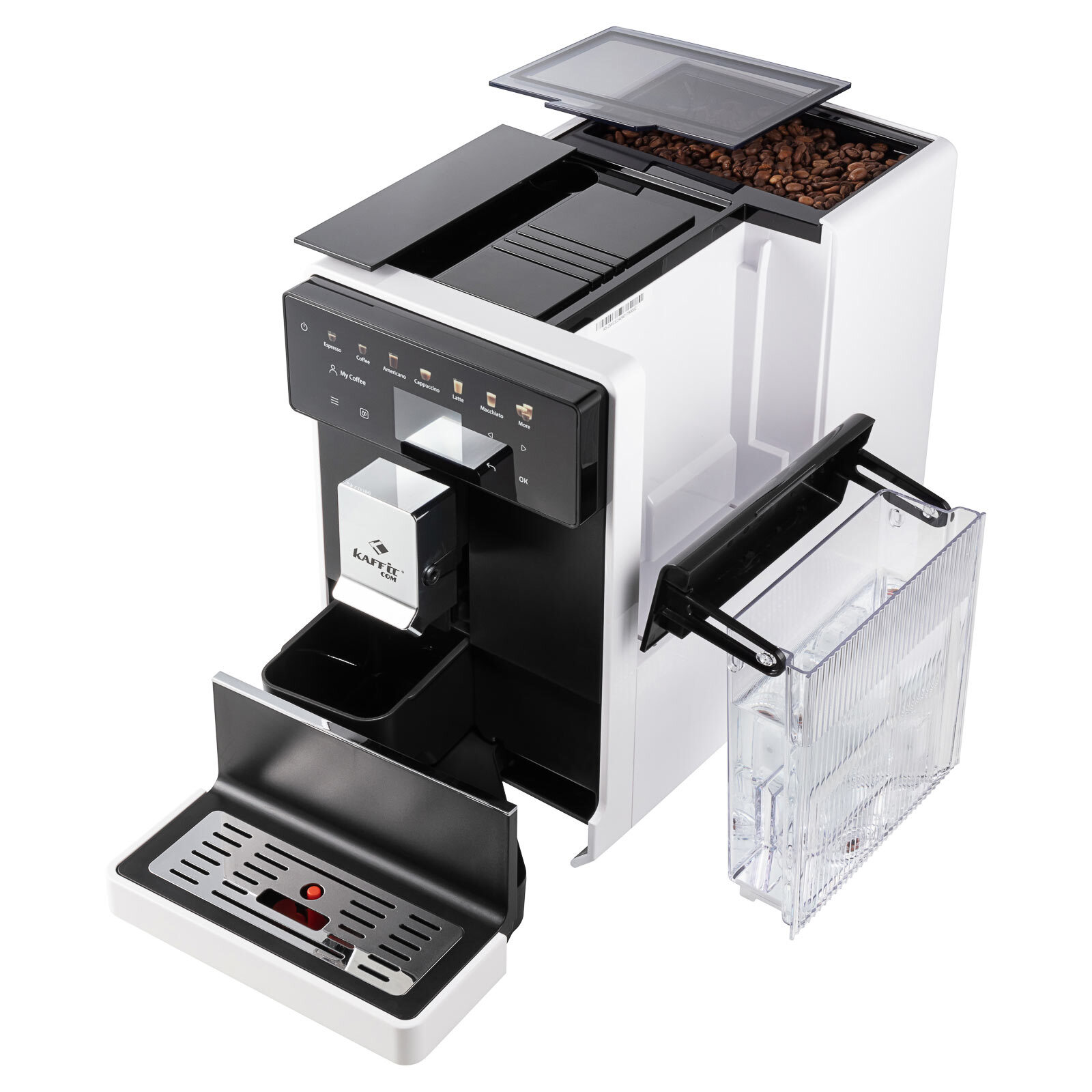 5637156 Кофемашина автоматическая KAFFIT COM Roma A5-2 White белый STDN-0152047 - Вид №3
