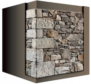 GEOPIETRA® Облицовка фасадов искусственным камнем Profilo castello