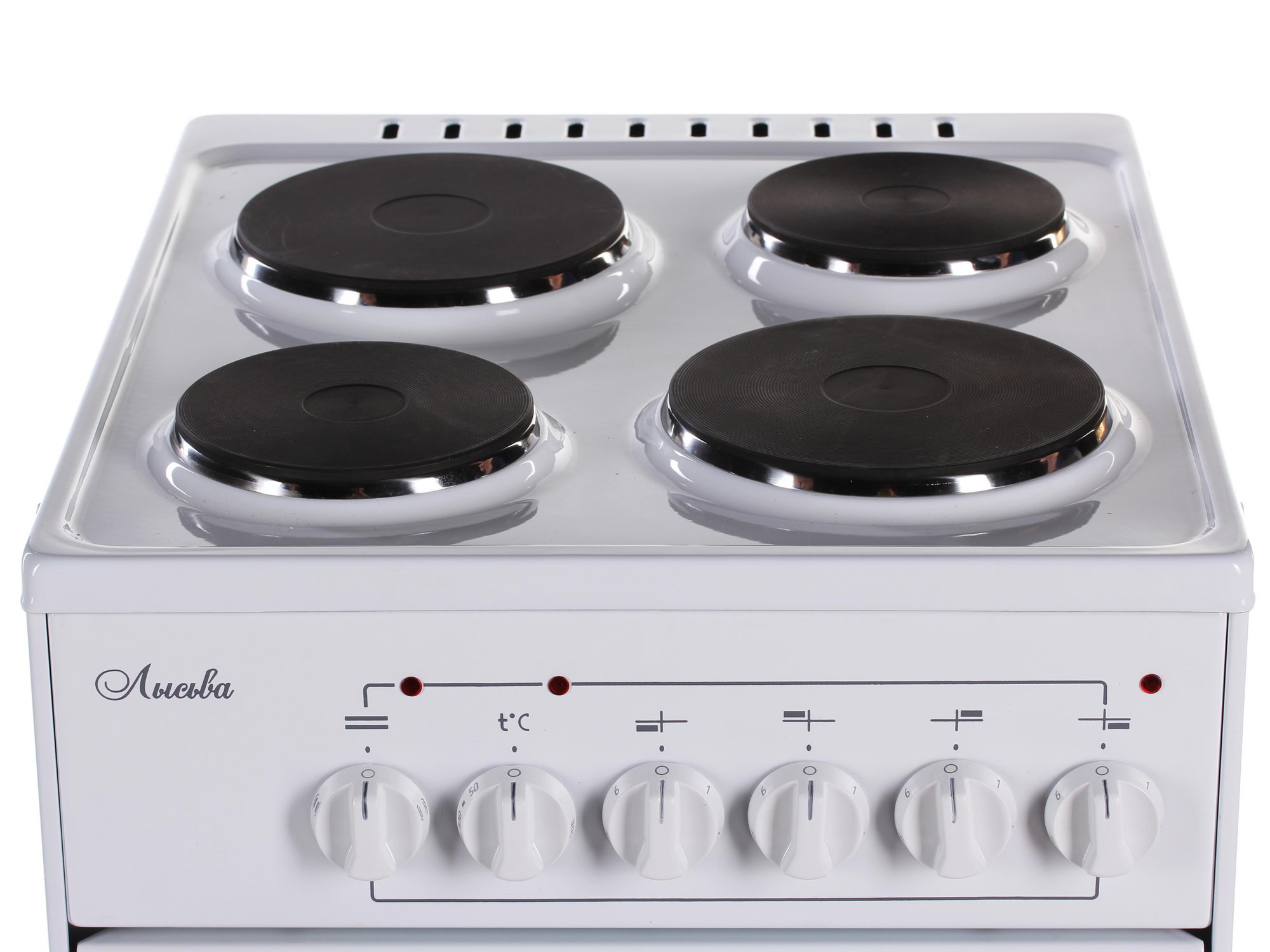 1033237 Электрическая плита Лысьва ЭП 401 СТ белый STDN-0036271 - Вид №5