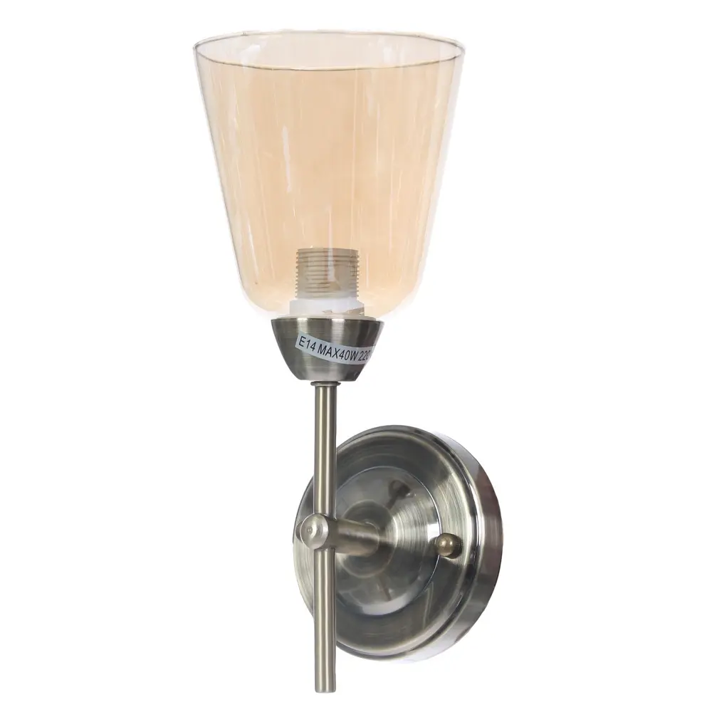 Бра «Egoisto» 10161/1А 1хЕ14х40 Вт цвет античная бронза Escada STLM-2128779 - Вид №1