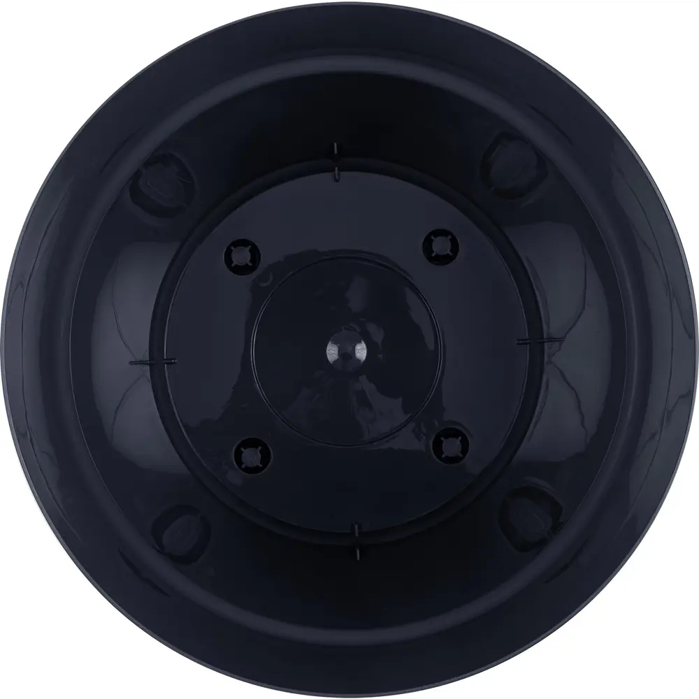 Горшок цветочный Ingreen Villa De Fiori ø46.5 h43 см v48 л пластик вулканический серый STLM-2202595 - Вид №3