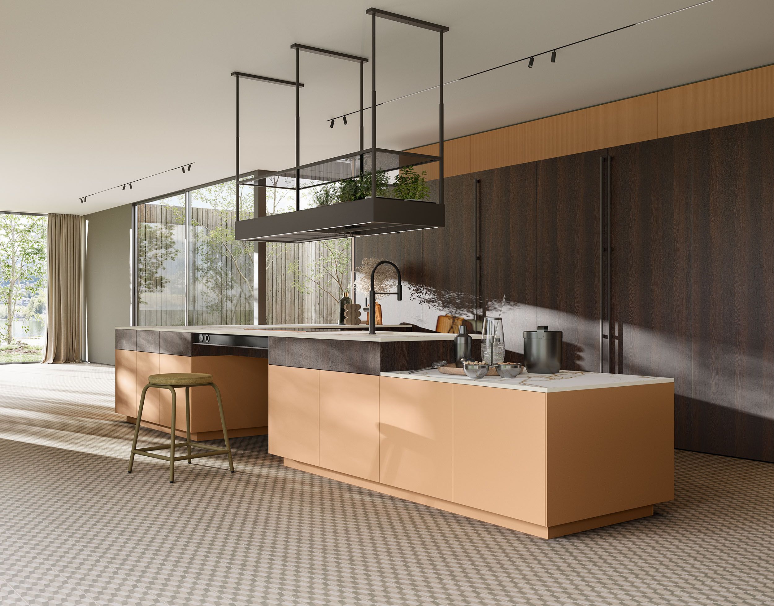 Кухня с островом Copatlife Life Projects ARCH-00063344 - Вид №7