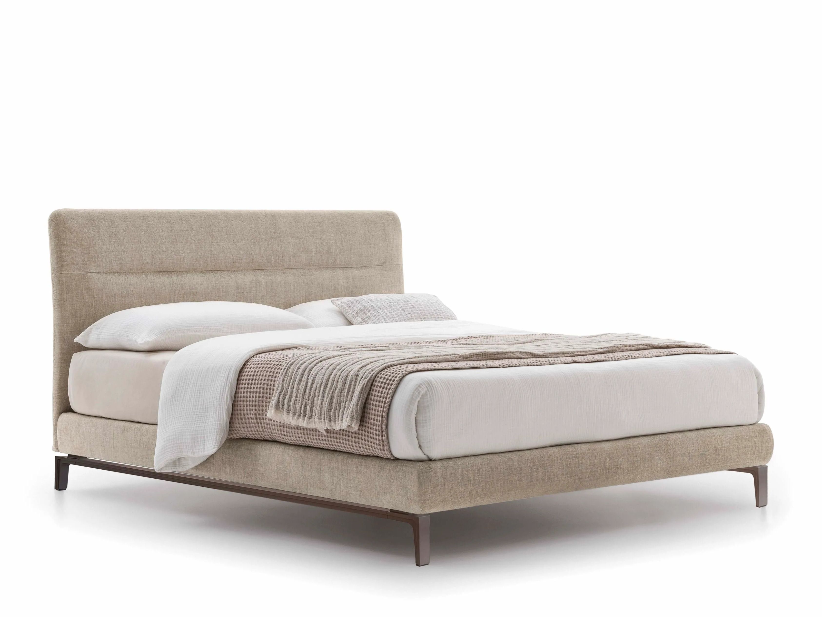 Двуспальная кровать с мягким изголовьем Alf DaFrè ORION ARCH-00106542 - Вид №7