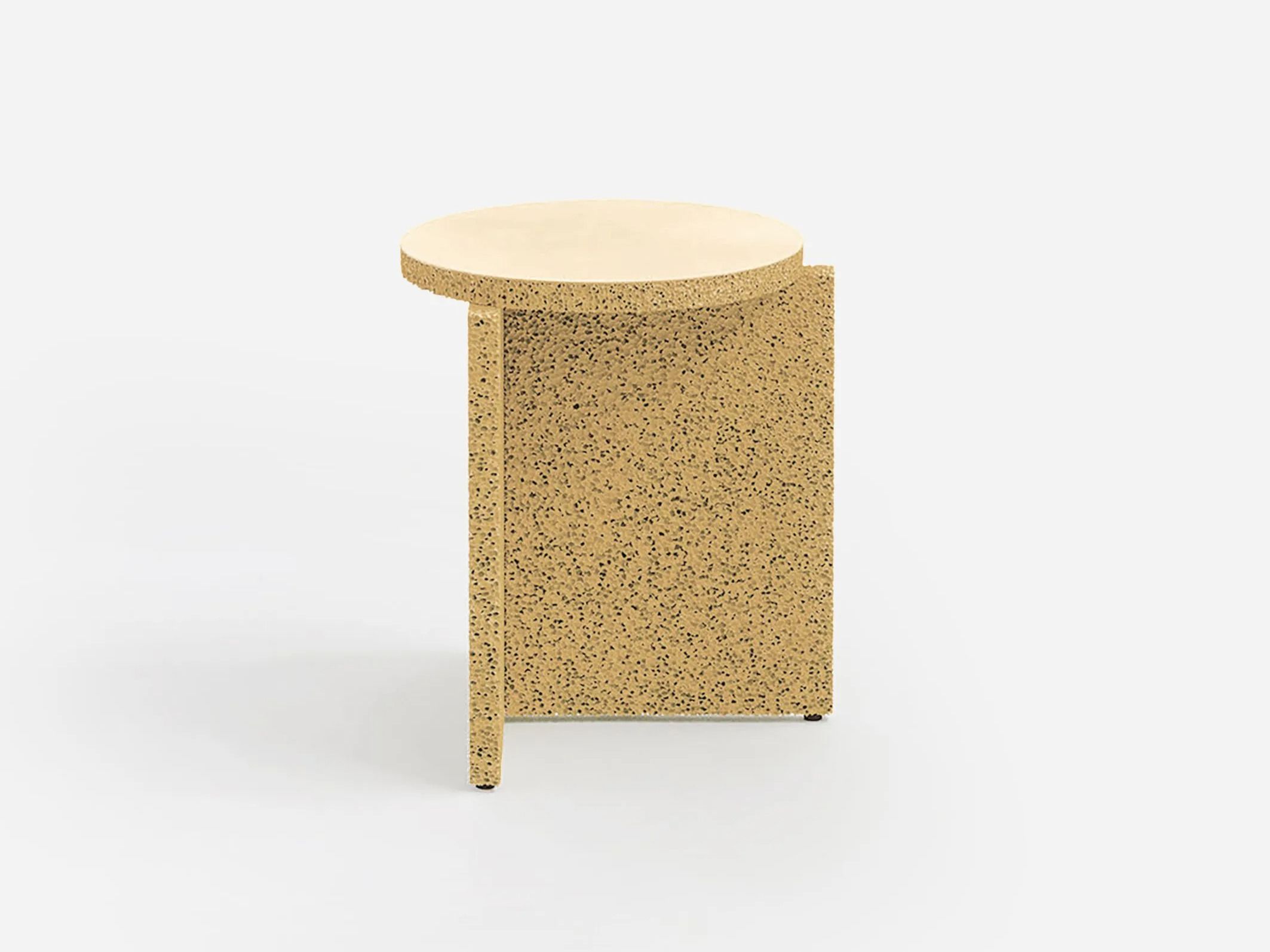 Круглый журнальный столик из анодированного алюминия DANTE - Goods And Bads The Jetzt ARCH-00007486 - Вид №1