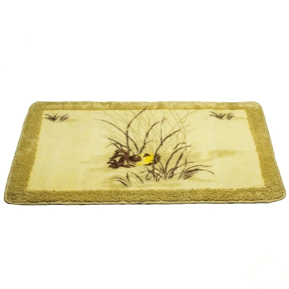 Коврик для ванной комнаты Ducks бежевый, 60x90 см MR PENGUIN Без серии STLM-2049449