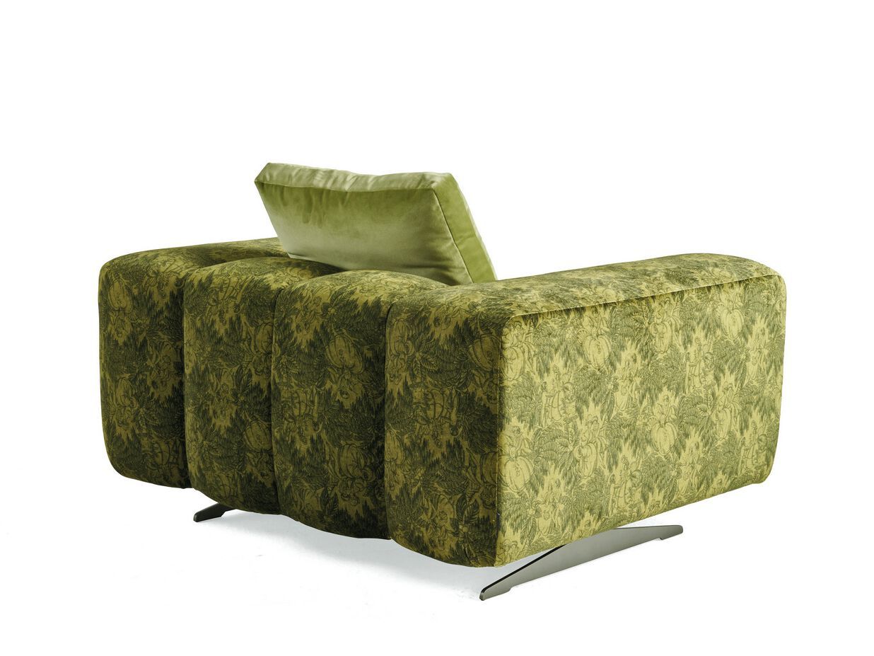 Тканевое кресло с подлокотниками ETRO Home Interiors Ratio ARCH-00069650 - Вид №5