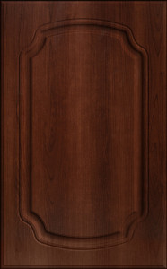 Фасады для кухни Классика Фрезеровка «Классика Романская» Вишня Шираз №168